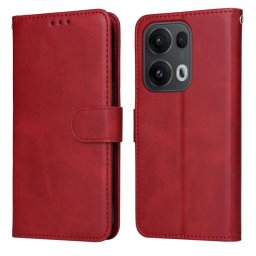SMOOTH pénztárca tok Oppo Reno13 Pro 5G piros