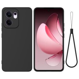 RUBBER Védőtok Oppo Reno13 F-hez 5G fekete