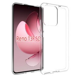 TPU Védőburkolat Oppo Reno13 F-hez 5G átlátszó