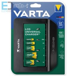 VARTA 57688 LCD Universal Charger akkutöltõ (AA, AAA, C, D, 9V)