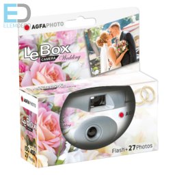 Agfa LeBox Wedding Esküvõi eldobható- egyszer használatos fényképezõgép