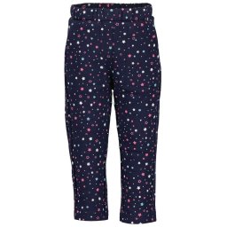 Csillagos éjkék színű belül bolyhos meleg leggings