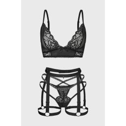 Obsessive Blomentis II erotikus szett fekete ML