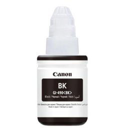 CANON GI490 Tinta Pixma MFP G2411, G3411, G4411 nyomtatókhoz, CANON, fekete, 135 ml