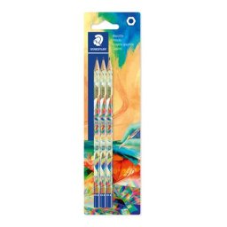 STAEDTLER Grafitceruza készlet, HB, hatszögletű, STAEDTLER "170 BK3-2", Multiverzum