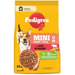 Pedigree Adult Mini marhahúsos és zöldséges száraztáp (2 x 12 kg) 24kg