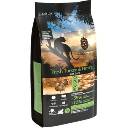 Ambrosia Cat Sterilised Grain Free Fresh Turkey & Herring (2 x 5 kg) 10kg