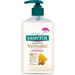 Sanytol folyékony szappan tápláló regeneráló mandulatej és anyatej 250ml