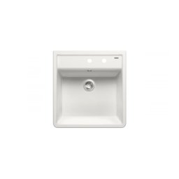 514501 - BLANCO PANOR 60 mosogató fényes fehér két furatos