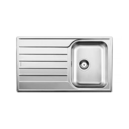 514786 - BLANCO LIVIT 45 S rozsdamentes mosogató Salto lefolyó-távműködtető nélkül 860X500