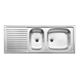 500847K - BLANCO TOP EZS 11 x 4 rozsdamentes mosogató 1100X435