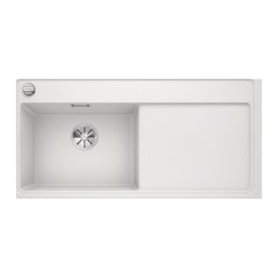 523929 - BLANCO ZENAR XL 6 gránit mosogató S-F fehér távműködtetővel balos