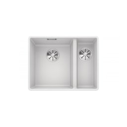 523571 - BLANCO SUBLINE 340/160-F gránit mosogató fehér balos