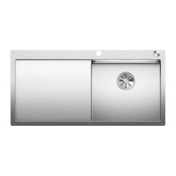 521625 - BLANCO CLARON 5 rozsdamentes mosogató S-IF jobbos 1000X510