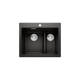 525955 - BLANCO PLEON 6 Split gránit mosogató fekete