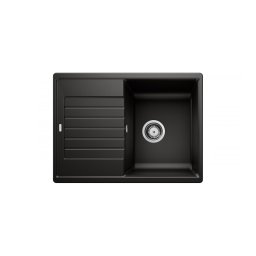 526009 - BLANCO ZIA 45 S Compact gránit mosogató fekete 680X500