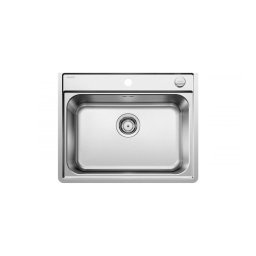 525108 - BLANCO LEMIS 6-IF rozsdamentes mosogató egy furatos 615X500