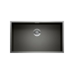 526244 - BLANCO ZEROX 700-U rozsdamentes mosogató Dark Steel 740X440