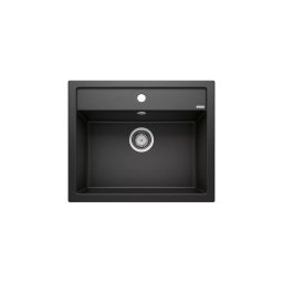 525874-BLANCO Dalago 6 gránit mosogató 1m 615x510mm fekete