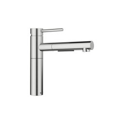 527544 - Blanco ALTA-S II PVD steel HD csaptelep kihúzható zuhanyváltós fejjel
