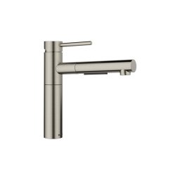 527710 - Blanco ALTA-S II Satin platinum HD csaptelep kihúzható zuhanyváltós fejjel