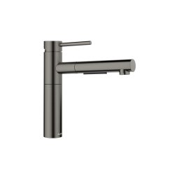 527555 - Blanco ALTA-S II satin dark steel HD csaptelep kihúzható zuhanyváltós fejjel