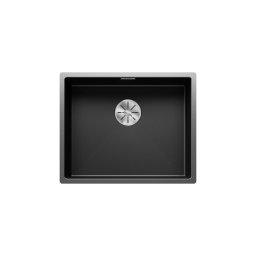 527836 - BLANCO CLARON 500-IF DarkSteel rozsdamentes mosogató 540X440