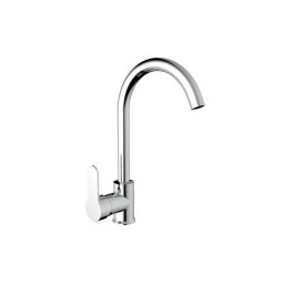 496351 - StrongSinks S3 Seina rozsdamentes csaptelep íves, kompakt mosogatókhoz, króm