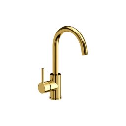 1332 - Quadron NAOMI íves csaptelep, PVD nano gold