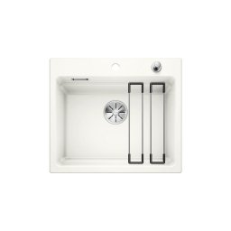 525156 - BLANCO ETAGON 6 kerámia 584X510, 1 medencés mosogató fényes fehér