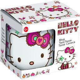 Hello Kitty Stars porcelán bögre 325 ml (11 oz) Díszdobozban