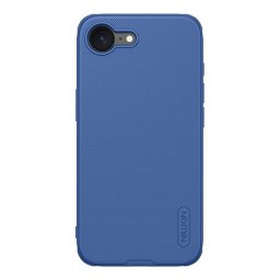 NILLKIN SUPER FROSTED PRO műanyag telefonvédő (ütésállóság, gumírozott, érdes felület) SÖTÉTKÉK Apple iPhone 16e
