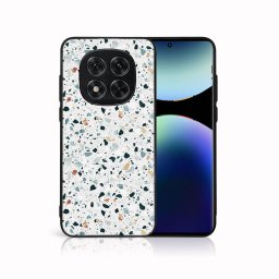 MY ART Védőburkolat a Xiaomi Redmi Note 14 Pro 5G GREY TERRAZZO (163)