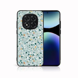 MY ART Védőburkolat: Xiaomi Redmi Note 14 Pro 5G BLUE TERRAZZO (164)