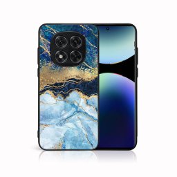 MY ART Védőburkolat a Xiaomi Redmi Note 14 Pro 5G BLUE MARBLE (141)