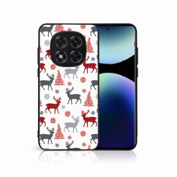 MY ART Karácsonyi kivitelű borító Xiaomi Redmi Note 14 Pro 5G DEER (068)
