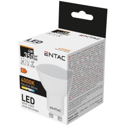 Entac LED Spot Wide Angle GU10 4W NW 4000K