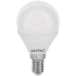 Entac LED Mini Globe E14 6,5W WW 3000K