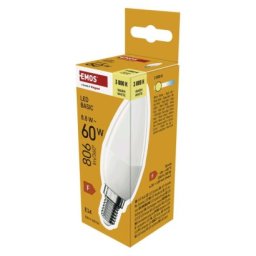 LED izzó Basic Candle E14 / 8,8 W (60 W) / 806 lm / Meleg fehér