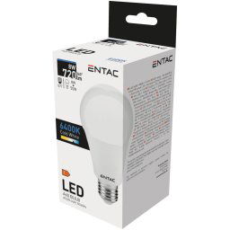 Entac LED Globe E27 15W CW 6400K