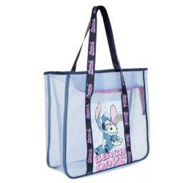 Lilo és Stitch átlátszó nagyméretű strandtáska - 62x20x39 cm