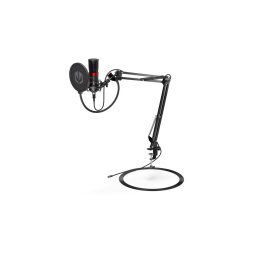 Endorfy mikrofon Solum Streaming (SM950)/ streaming / állítható kar / pop-up szűrő / USB