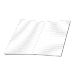 Jegyzetfüzet 524 A5 vonal 20 lap eco