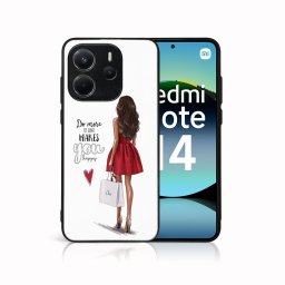 MY ART Védőburkolat a Xiaomi Redmi Note 14 RED DRESS (137)