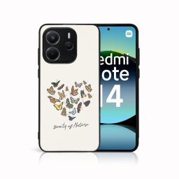 MY ART Védőburkolat a Xiaomi Redmi Note 14 BUTTERFLIES (240)