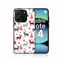 MY ART Karácsonyi kivitelű borító Xiaomi Redmi Note 14 DEER (068)