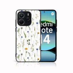 MY ART Védőburkolat a Xiaomi Redmi Note 14 VADVIRÁG (153)