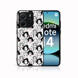 MY ART Védőburkolat a Xiaomi Redmi Note 14 LIPSTICK (174)