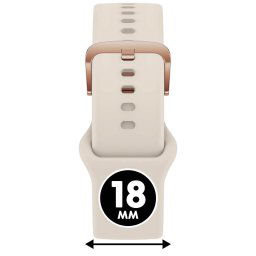 ICE smart 2.0 és ICE 3.0, 1.2 - Mandula, rozé arany szilikon szíj - (025077)