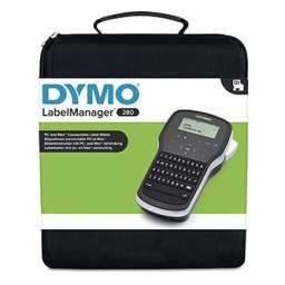 Dymo öntapadós címkenyomtató, LabelManager 280, tokkal együtt